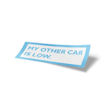 My Other Car Is..... Decals