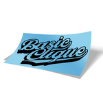Cursive Back Window Banner
