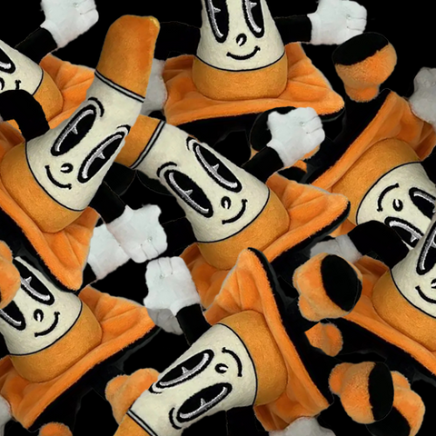 V2 Cone Man Plush Toy