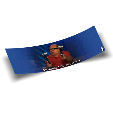 Scrapin' Slap Sticker