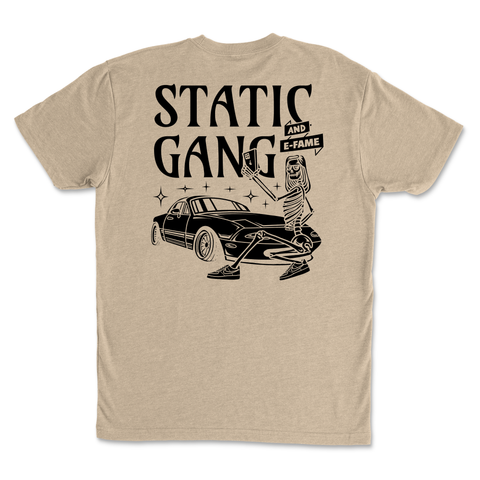 Static Gang Tee (Tan)