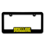 HotBoi License Plate Frame (Yellow)