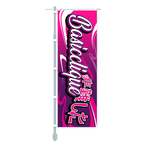 Pink Japan Vibe Nobori Flag